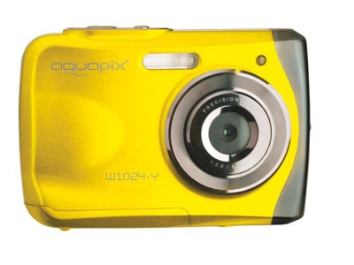Easypix W1024 Splash Unterwasserkamera (Gelb/Yellow)