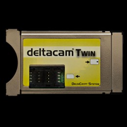 Deltacam Twin Rev 2.0 Deltacrypt CI Cam Modul