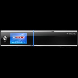 GigaBlue HD Quad Plus 4xDVB-S2 HDTV Linux HbbTV Schwarz