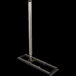 Dachsparrenhalter Stahl mit 60mm Mast 100cm Feuerverzinkt