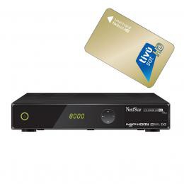 Next YE-5000 HD CX Plus Full HD Sat USB + TivuSat Karte