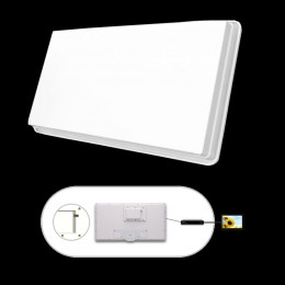 Selfsat H30D1+ Flachantenne Single inkl. Fensterhalterung