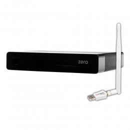 VU+ Plus Zero Linux HD Receiver Schwarz + 300Mbit Wlan Stick