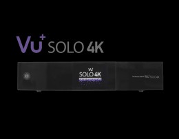 VU+ Solo 4K 2x DVB-S2 FBC 1x DVB-S2 Dual PVR Twin Linux UHD 1 TB HDD