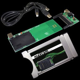 MaxCam Twin Ultra DGCrypt CI Modul inkl. USB Programmer